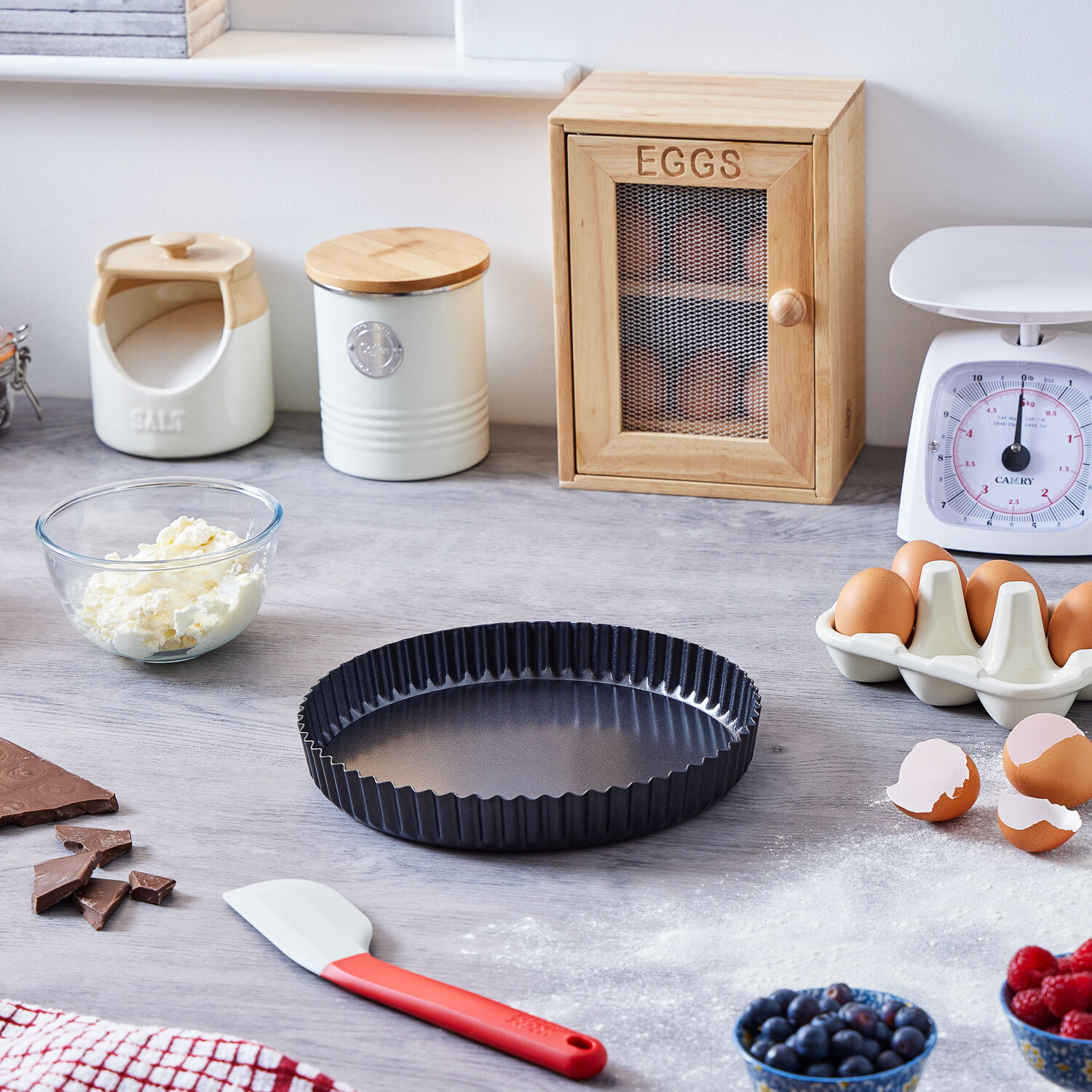 Connoisseur Fluted Quiche Pan 10" Home Store + More